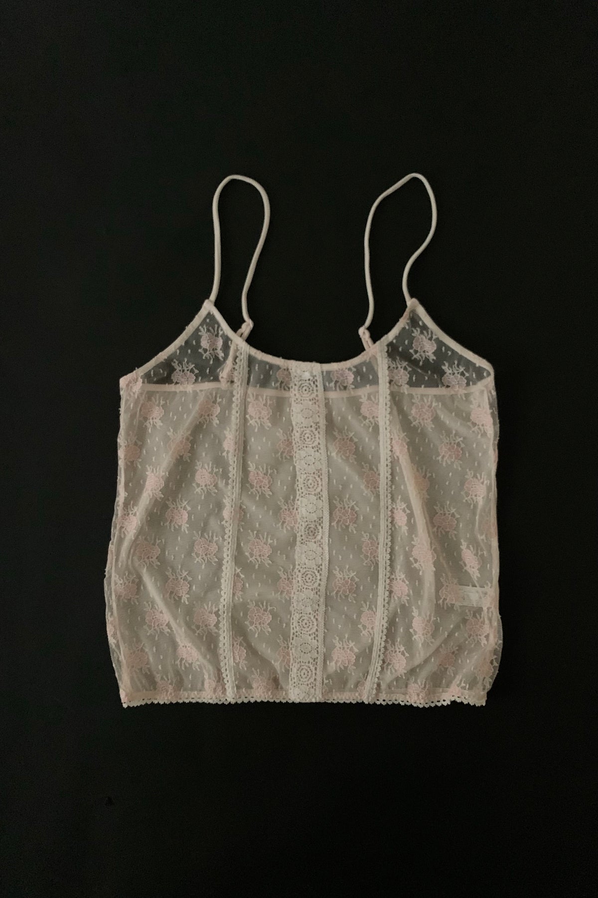 Chloe pink lingerie camisole