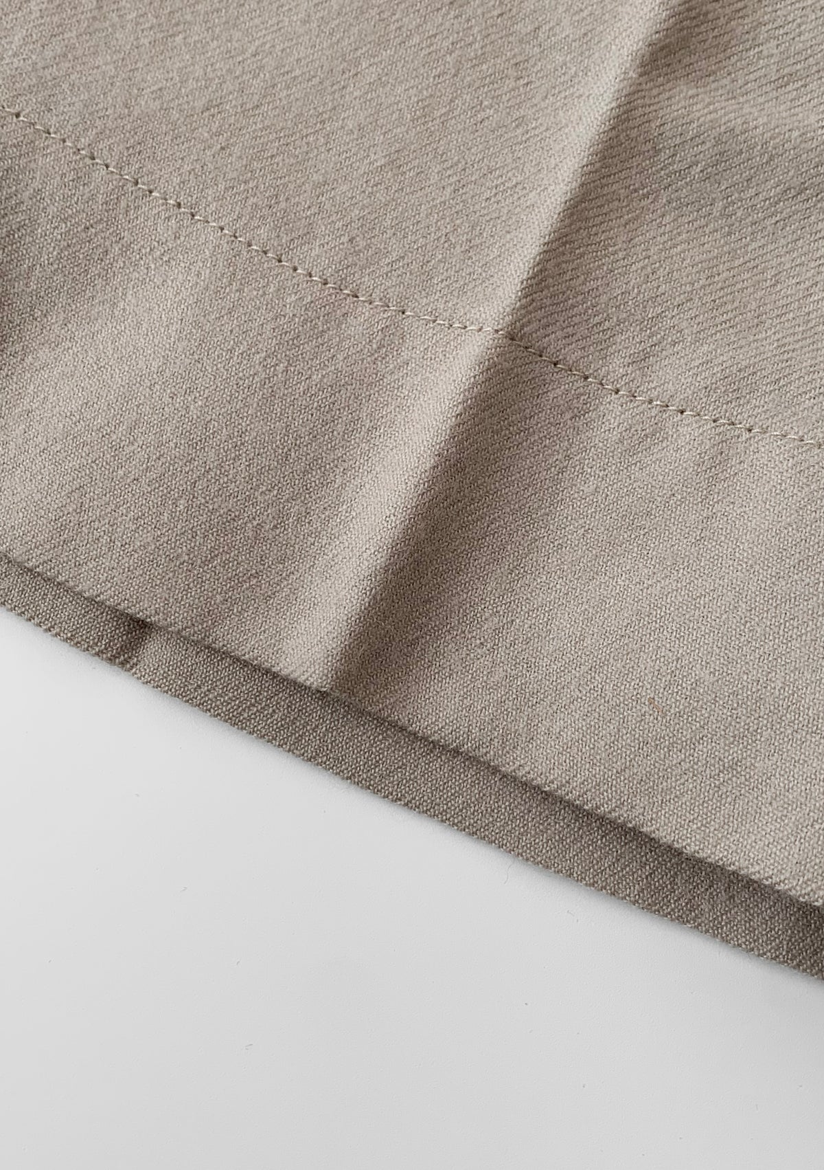yellow beige wool pants
