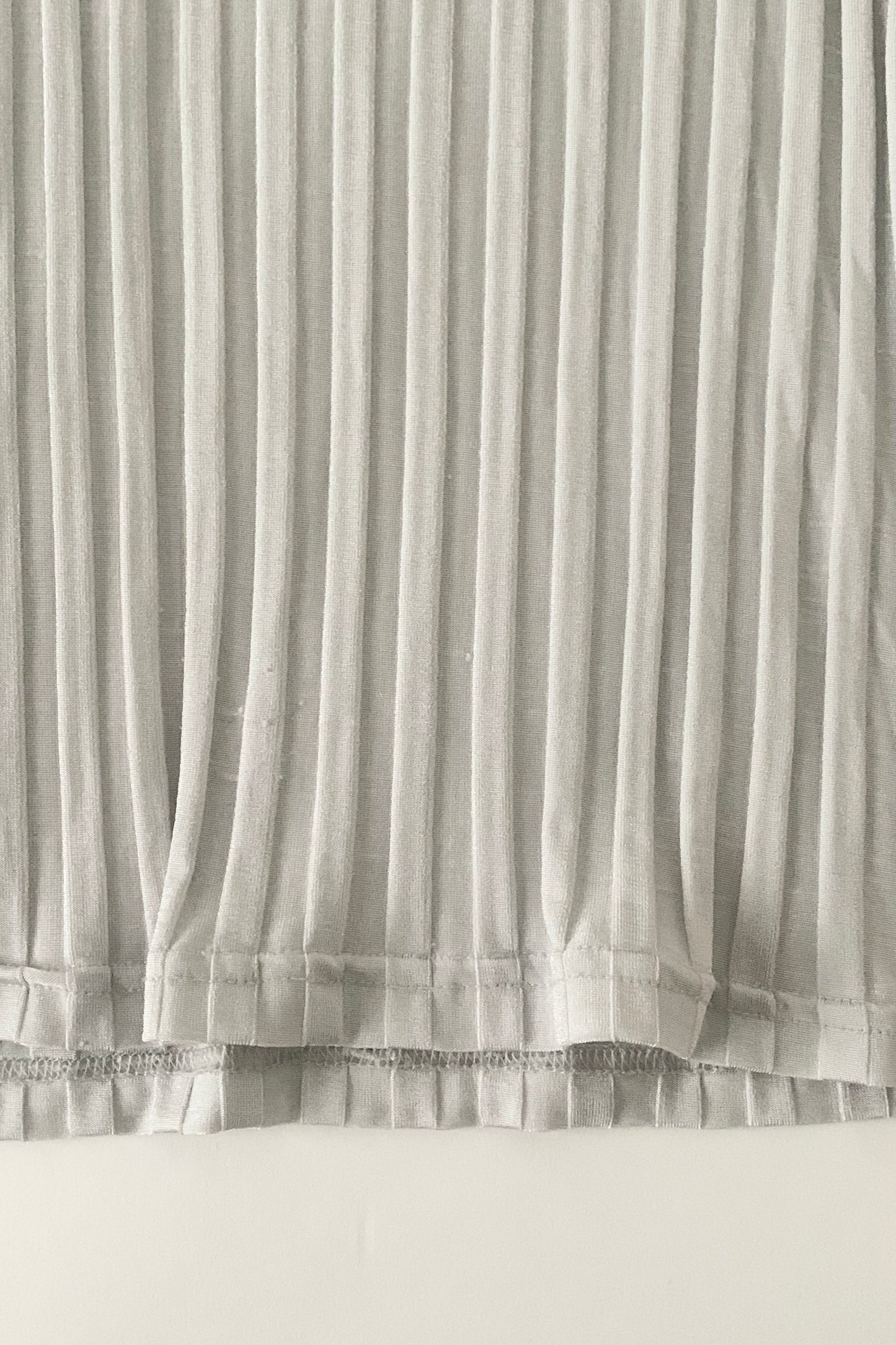 blue silver stripe tops