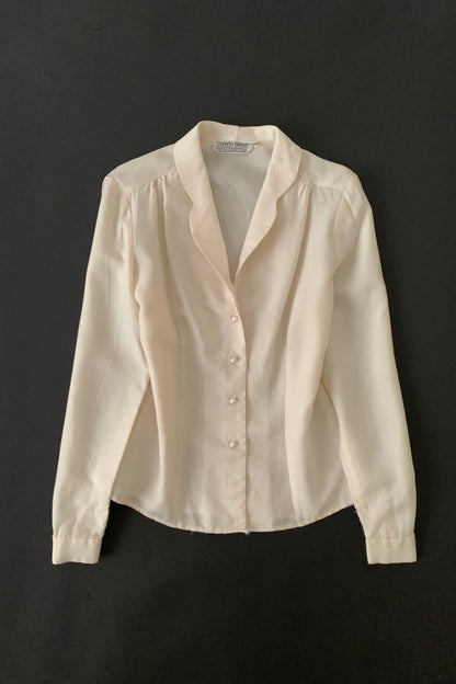 pale beige dot shirt