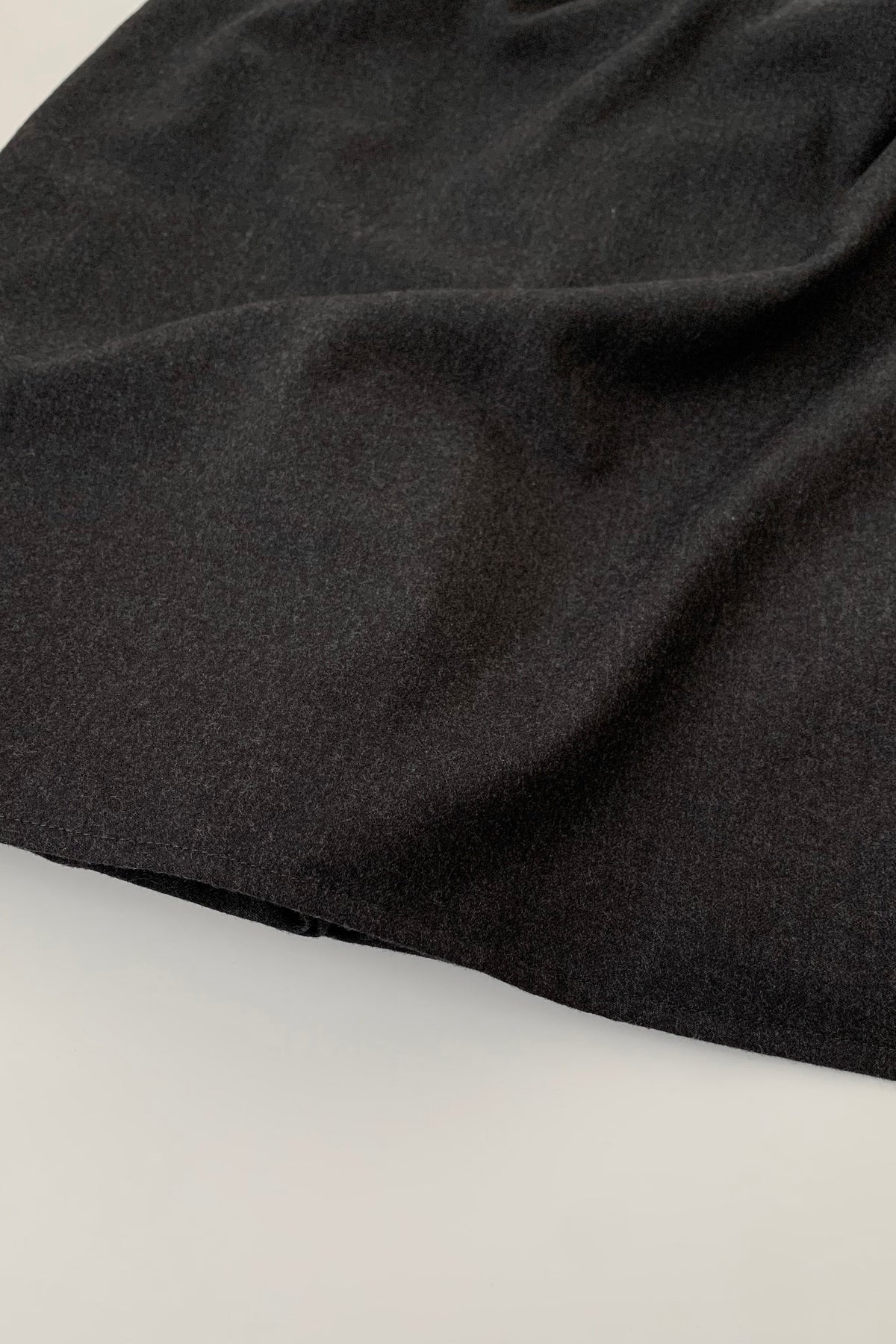 MaxMara dark  gray wrap wool pants