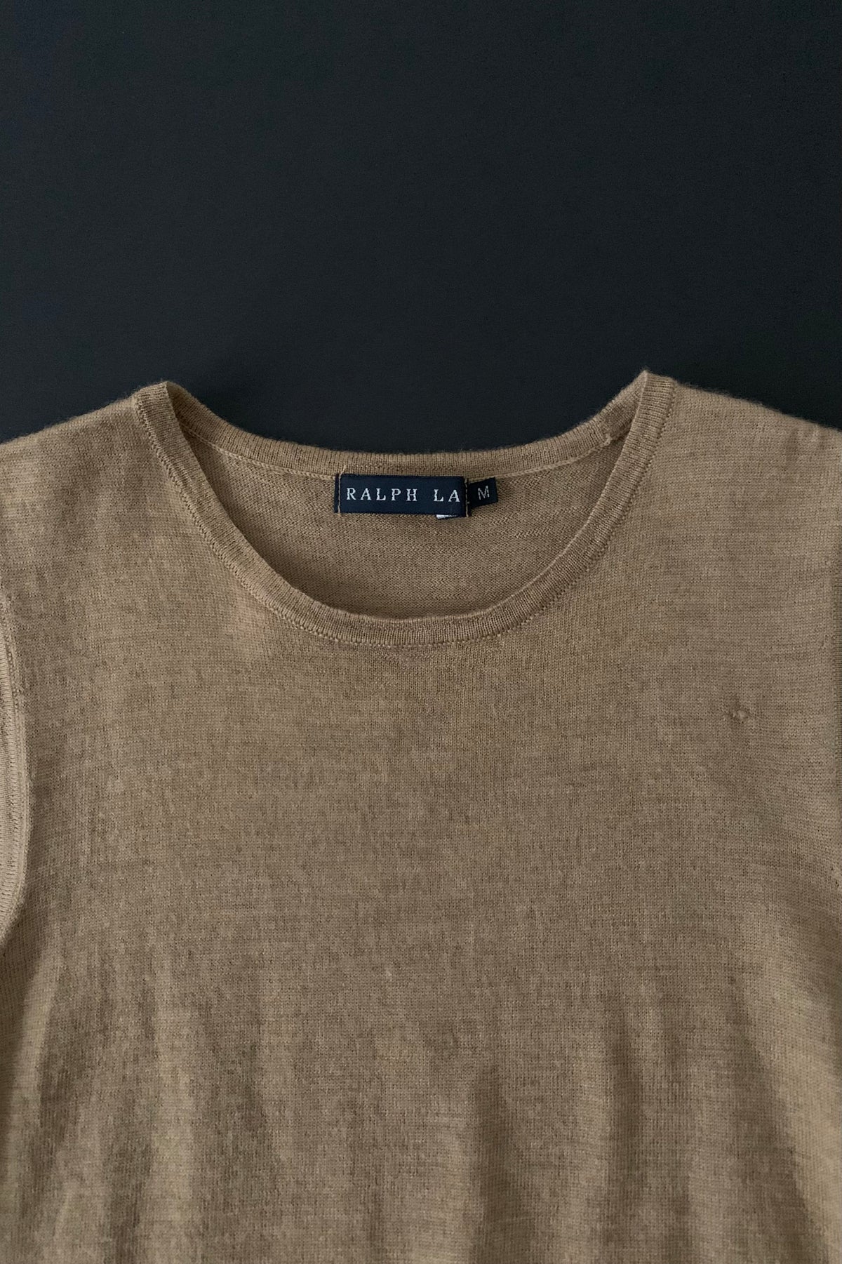 Ralph Lauren brown wool vest