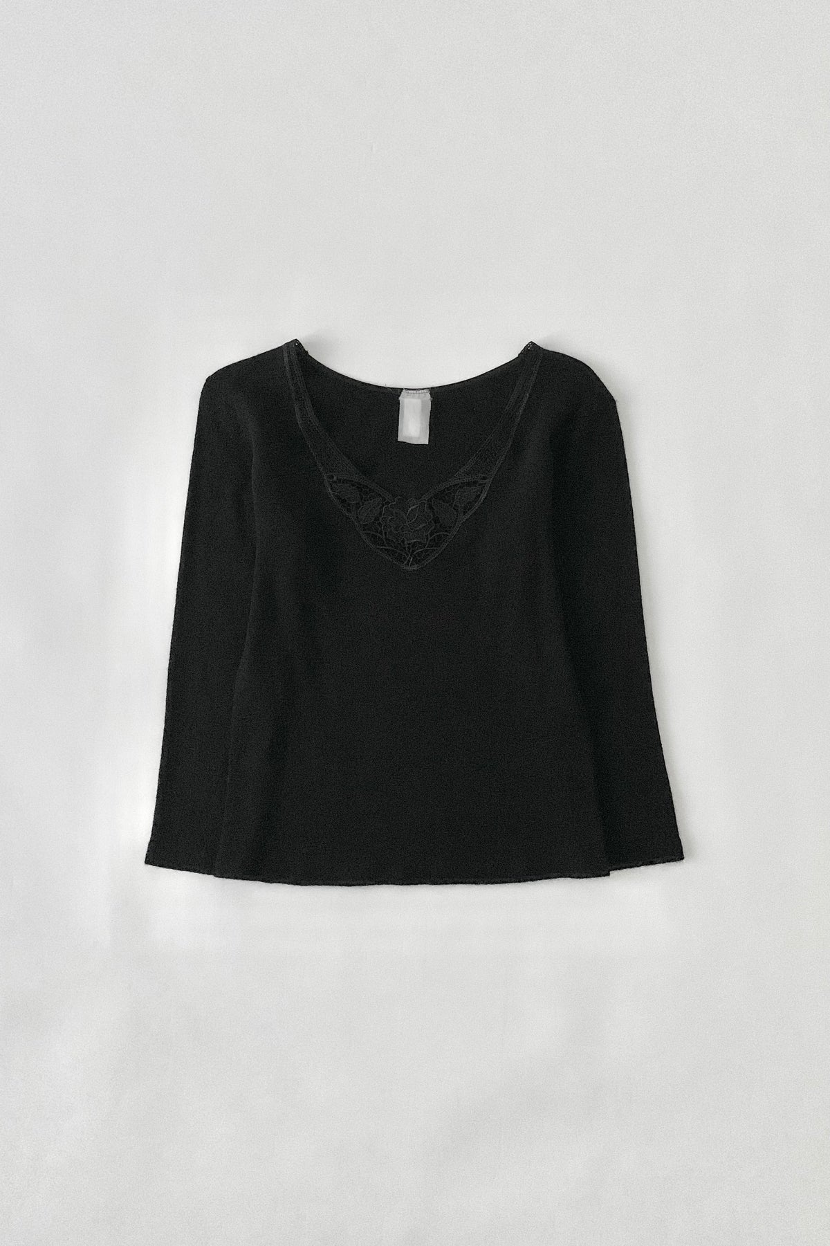 Italy rose lace long sleeves
