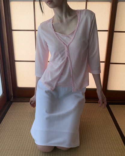 courreges pink ensemble