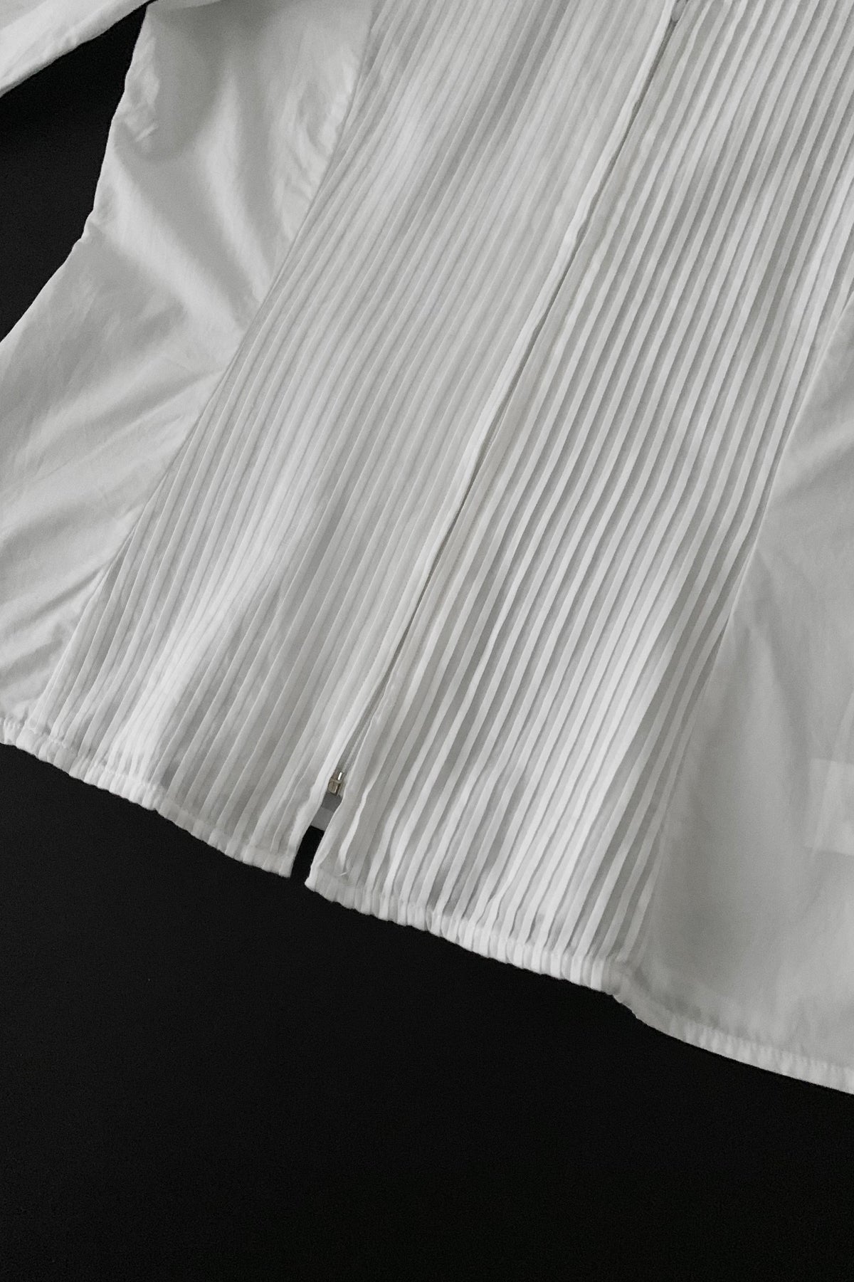Italy white design shirt jacket