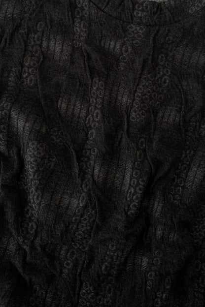 gray patterned all over tops
