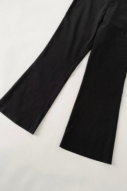 usa black boots cut pants