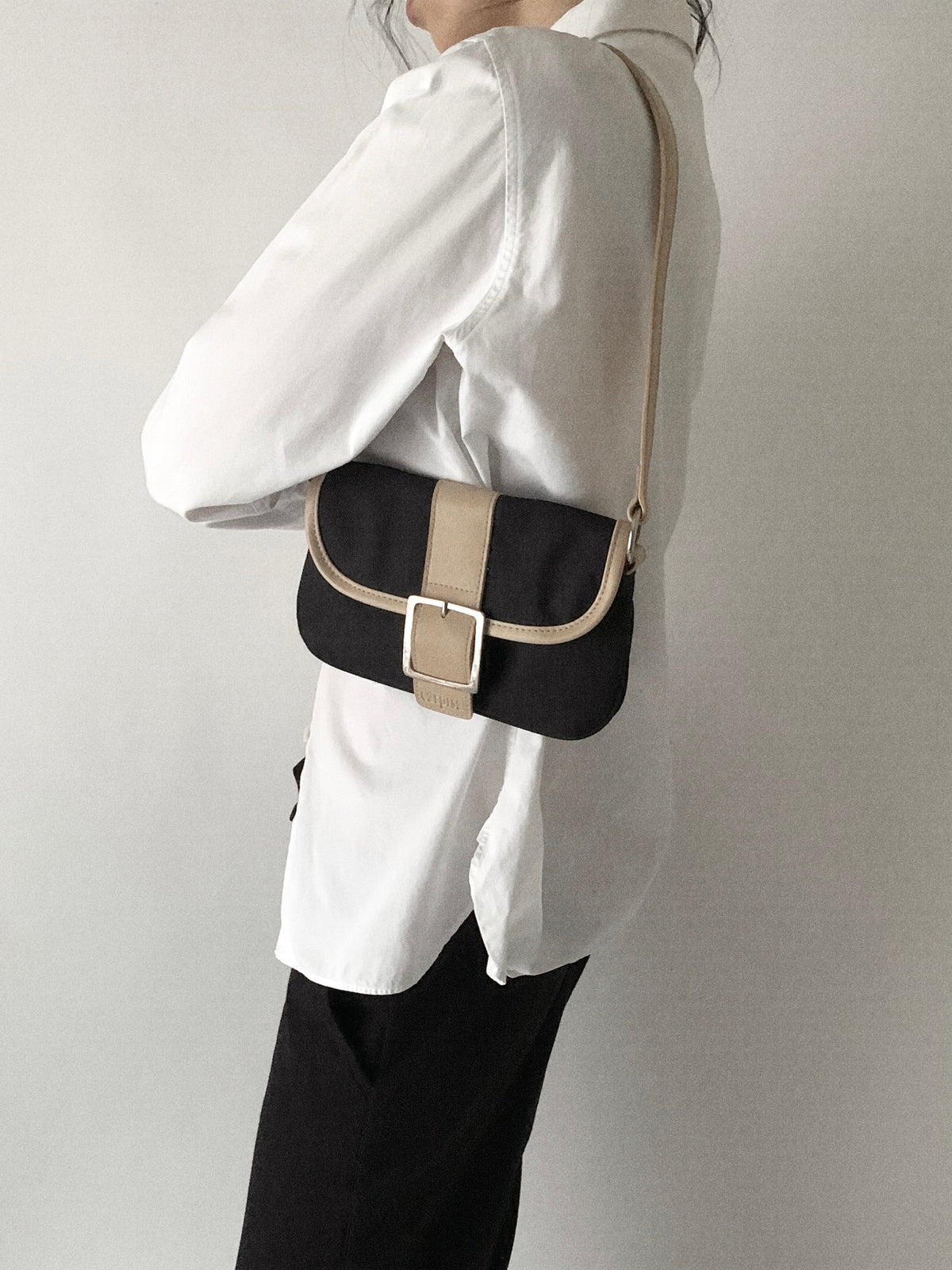 bi-colour mini bag