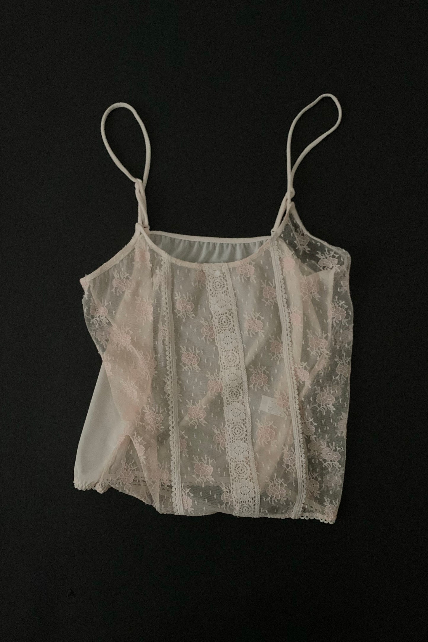 Chloe pink lingerie camisole