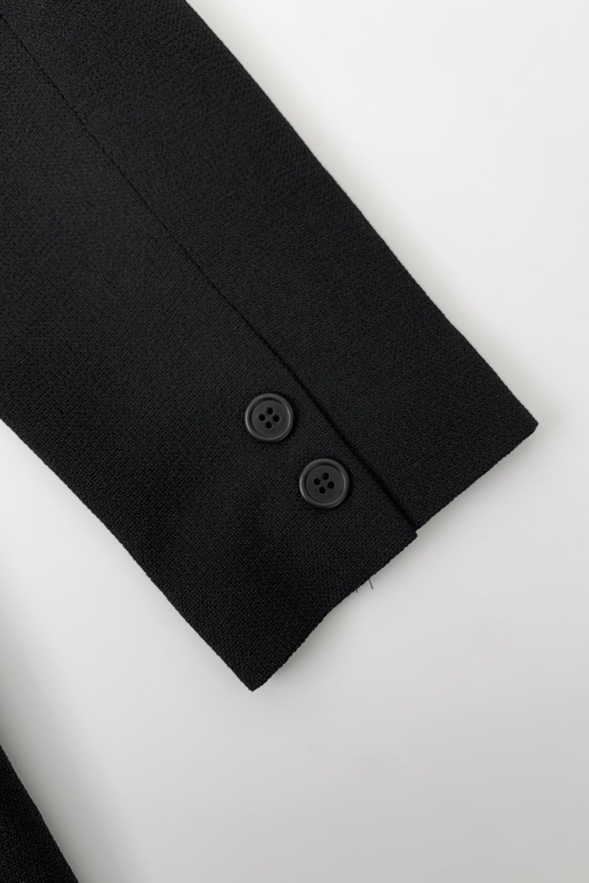 black classic tailored jacket