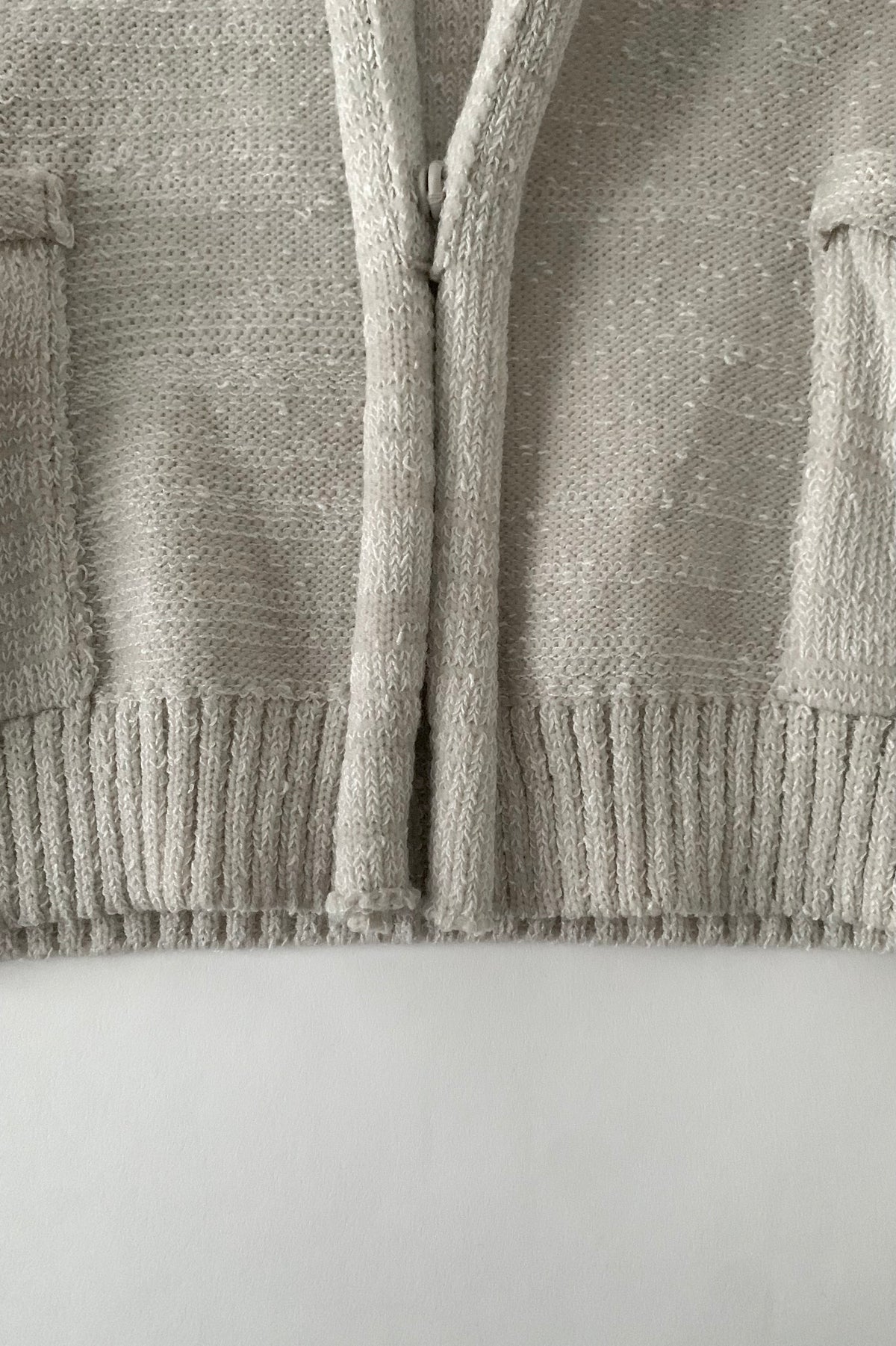 graige tweed knit jacket
