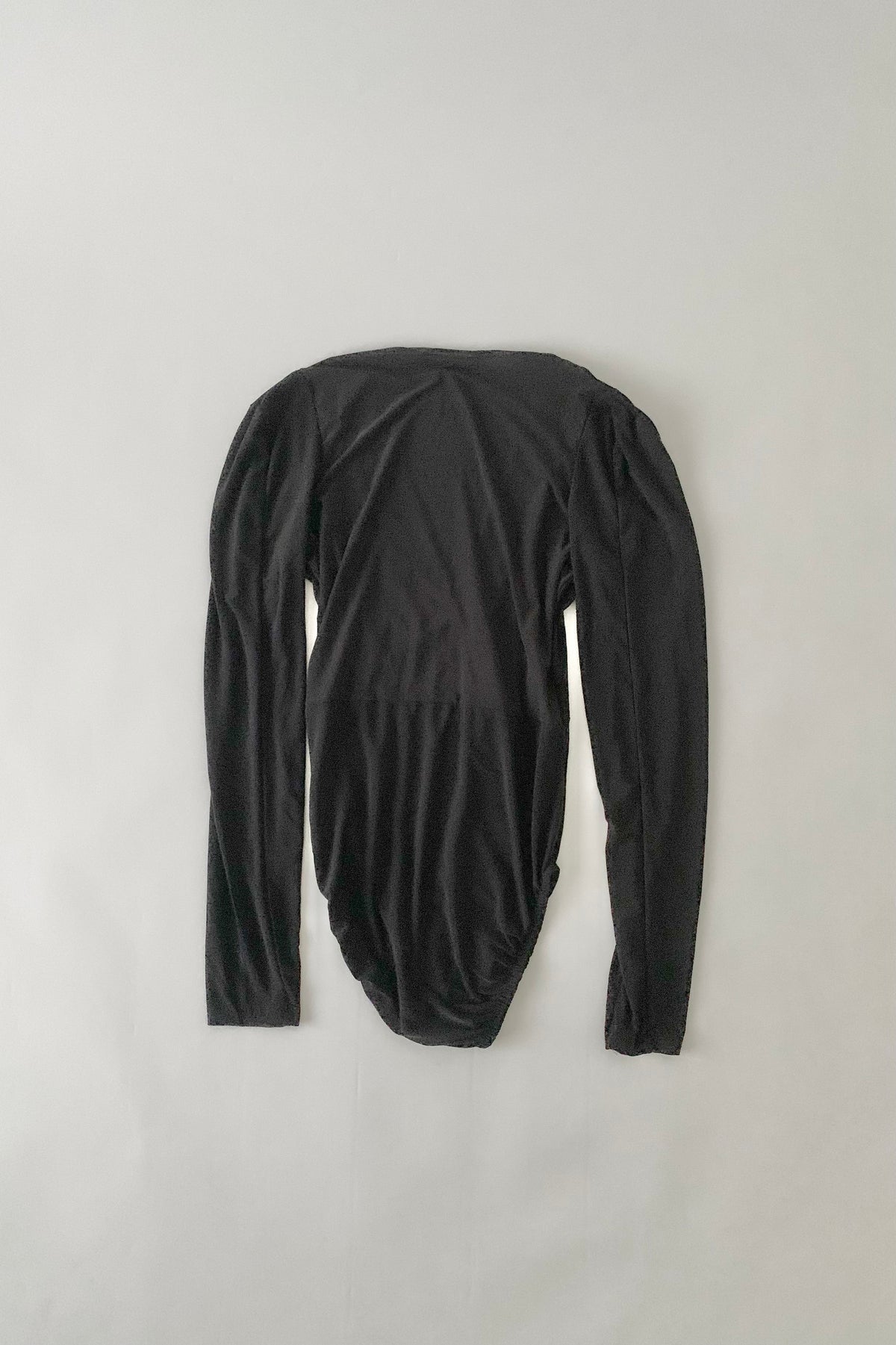 UK black v neck body suit