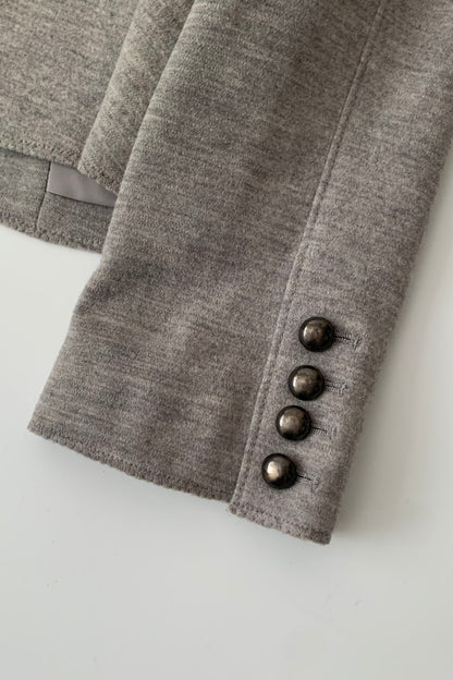 light gray wool jacket