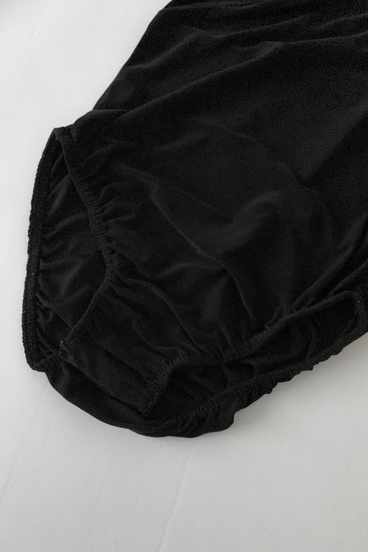 UK black v neck body suit