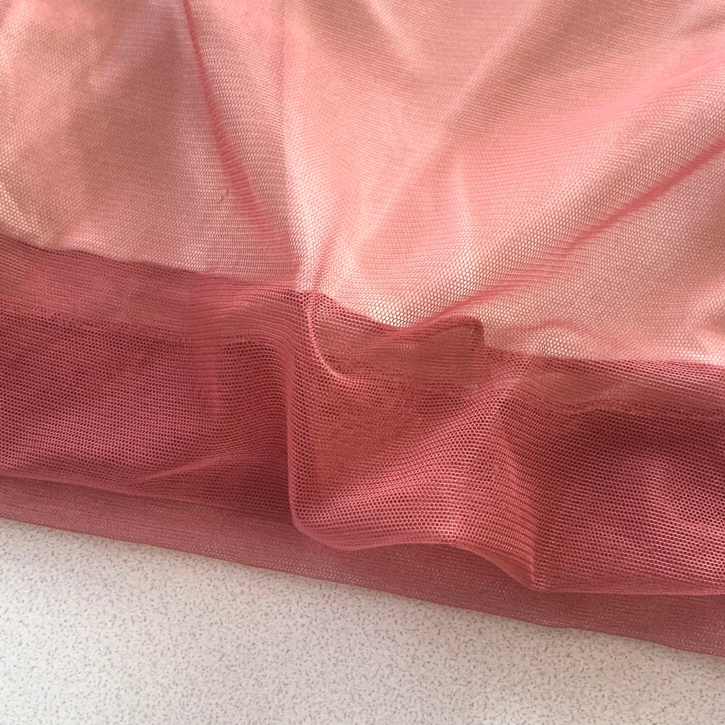 Italy dusty red sheer tops