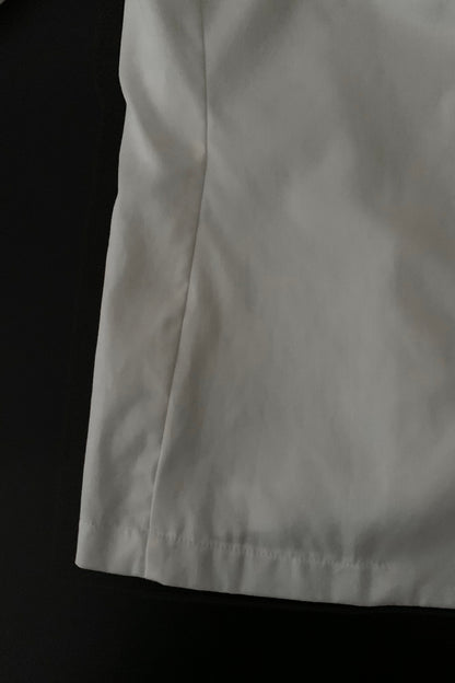 white stripe collar shirt