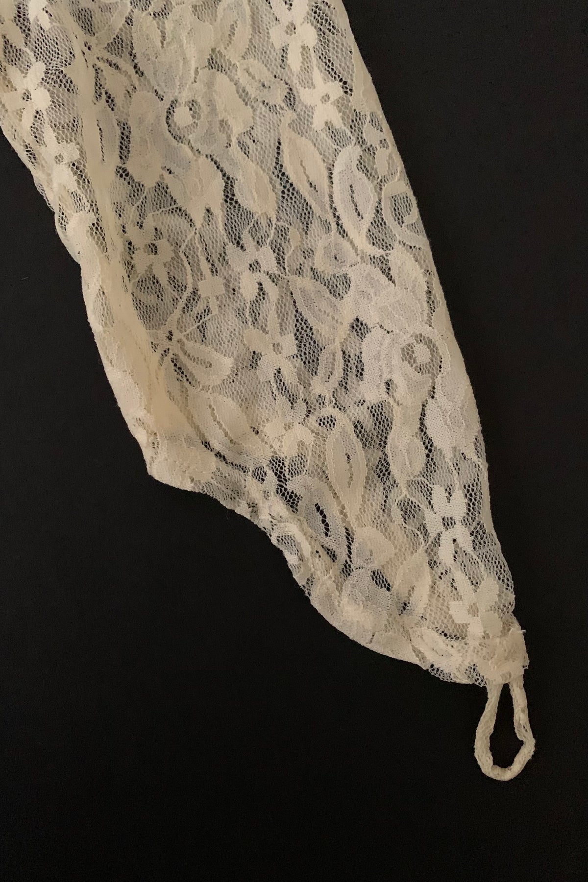 pale yellow lace cardigan