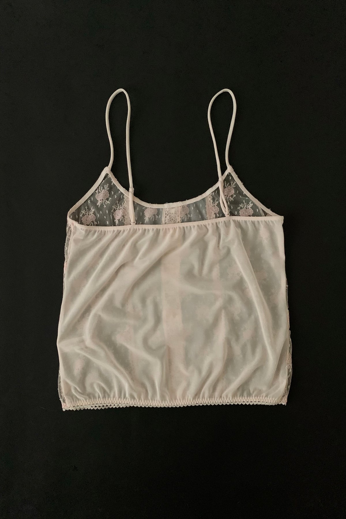Chloe pink lingerie camisole