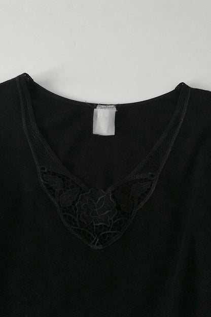 Italy rose lace long sleeves