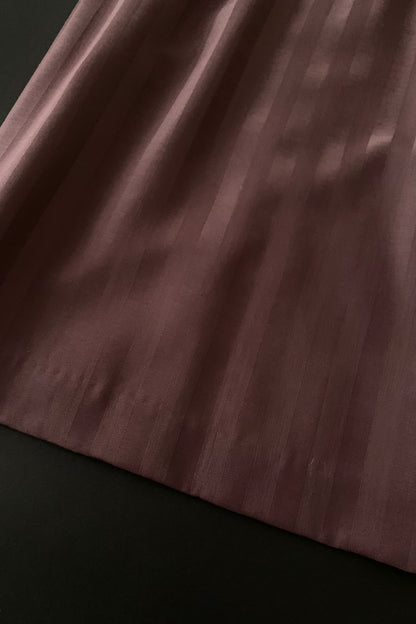 purple stripe skirt