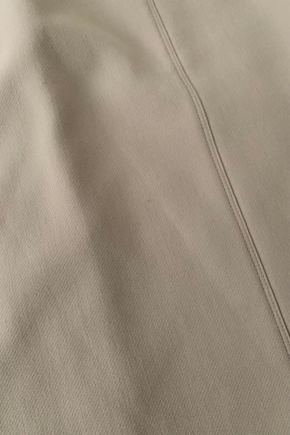 Burberry light beige side buttons skirt