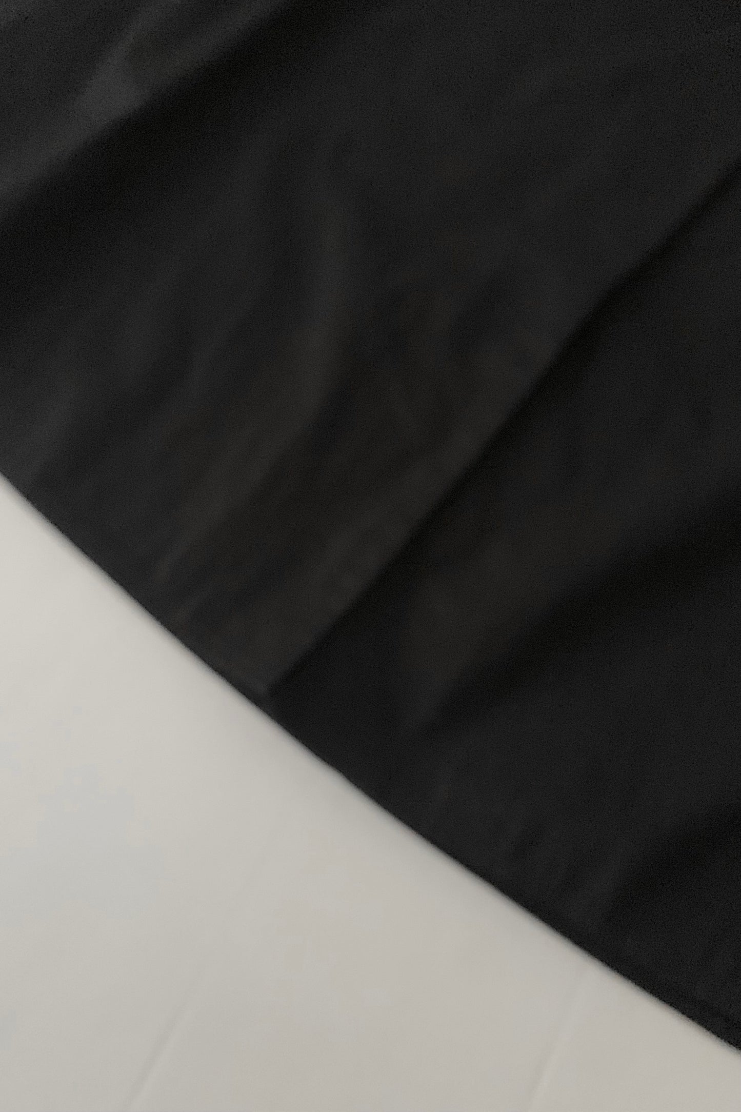 France black over sized coat