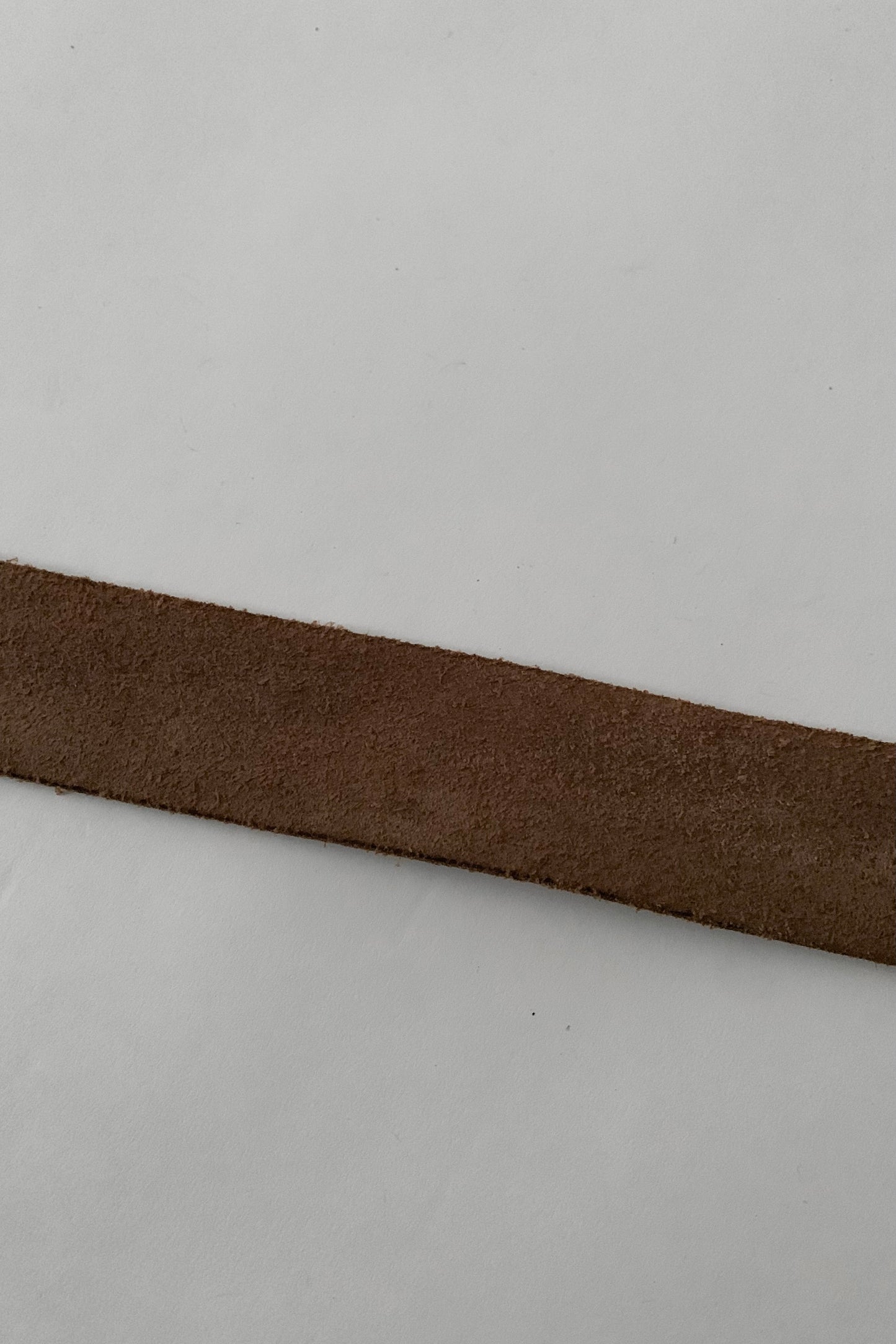 brown vintage leather belt