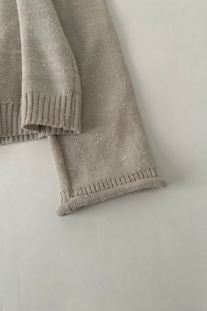 graige tweed knit jacket