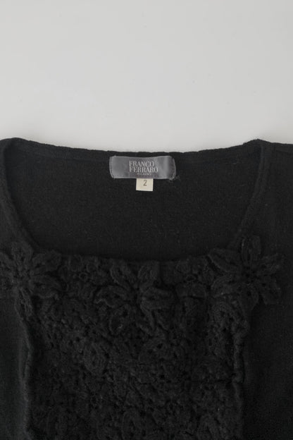 black centre crochet mini tops