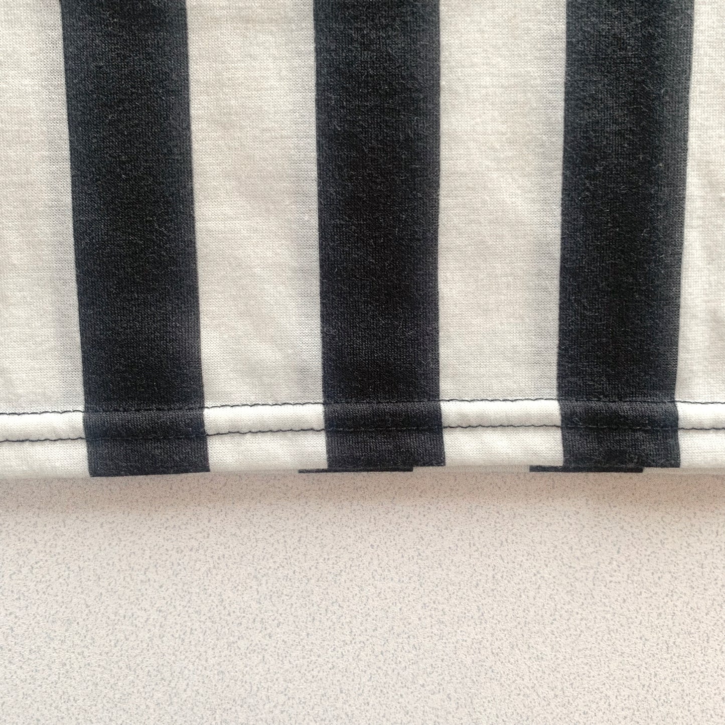 bi-color stripe tunic