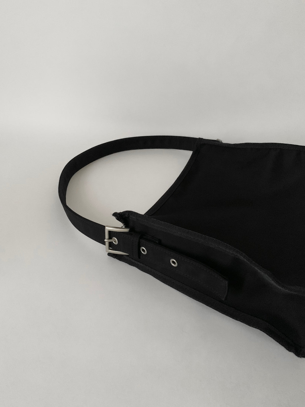agnes b. black nylon bag