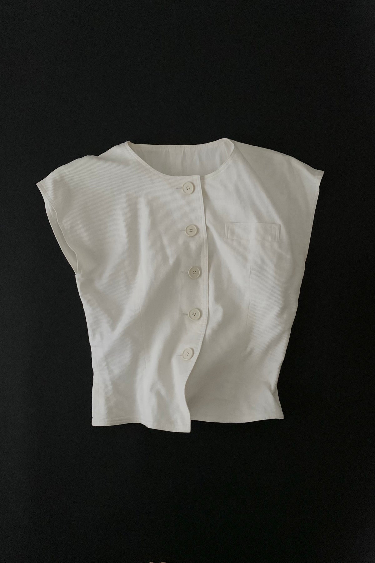 Christian Dior ivory vest