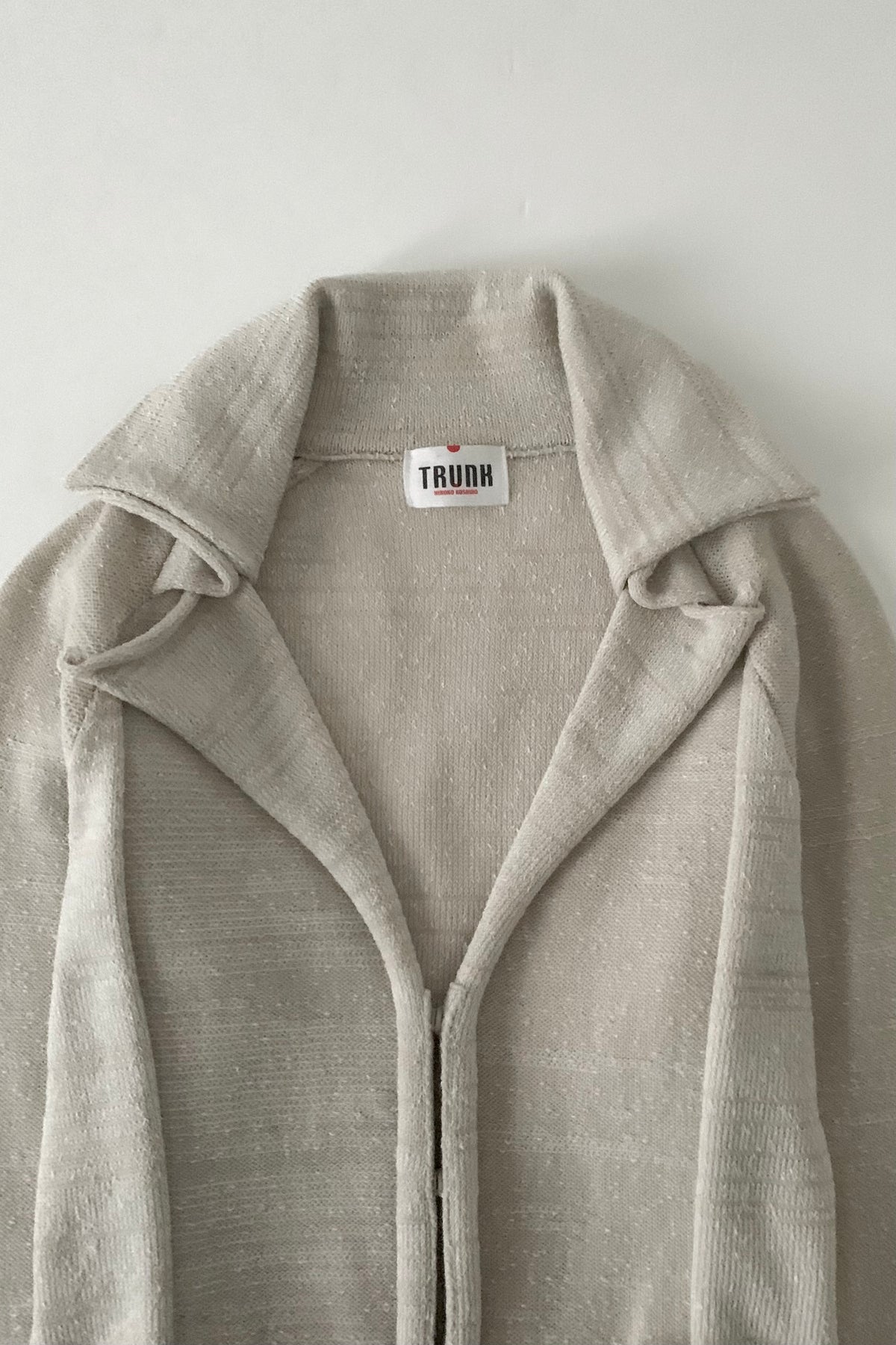 graige tweed knit jacket