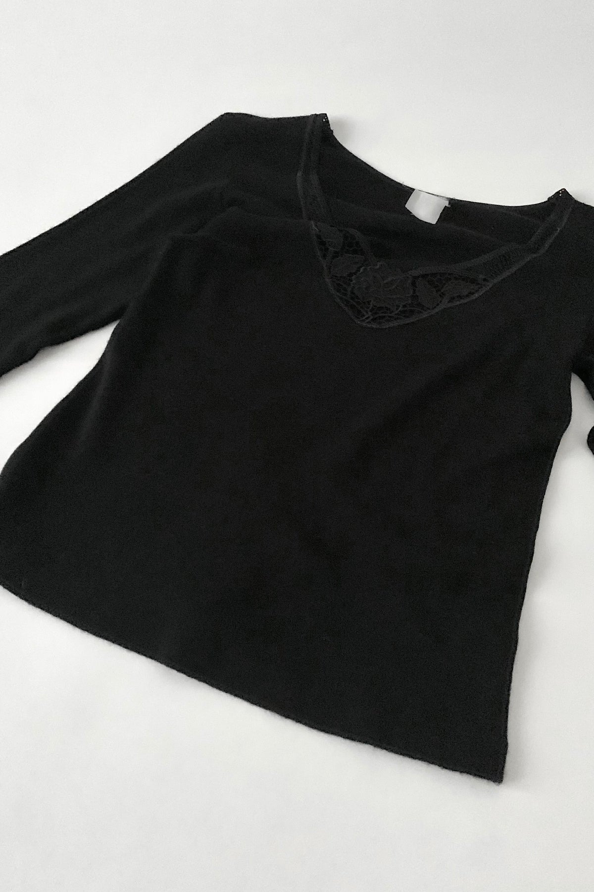Italy rose lace long sleeves