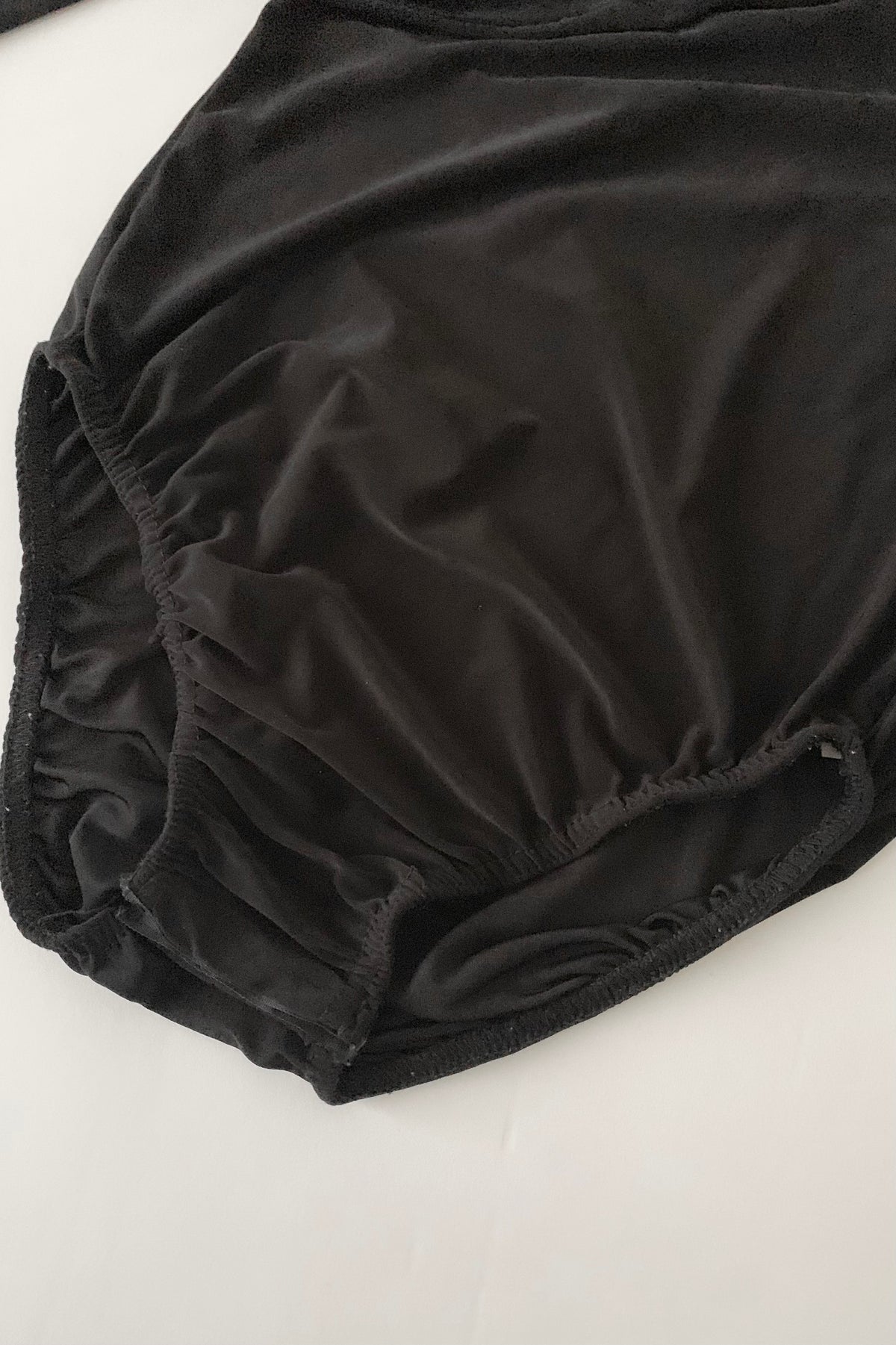 UK black v neck body suit
