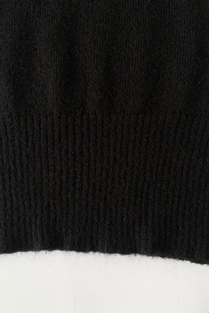 black side ribbon vest