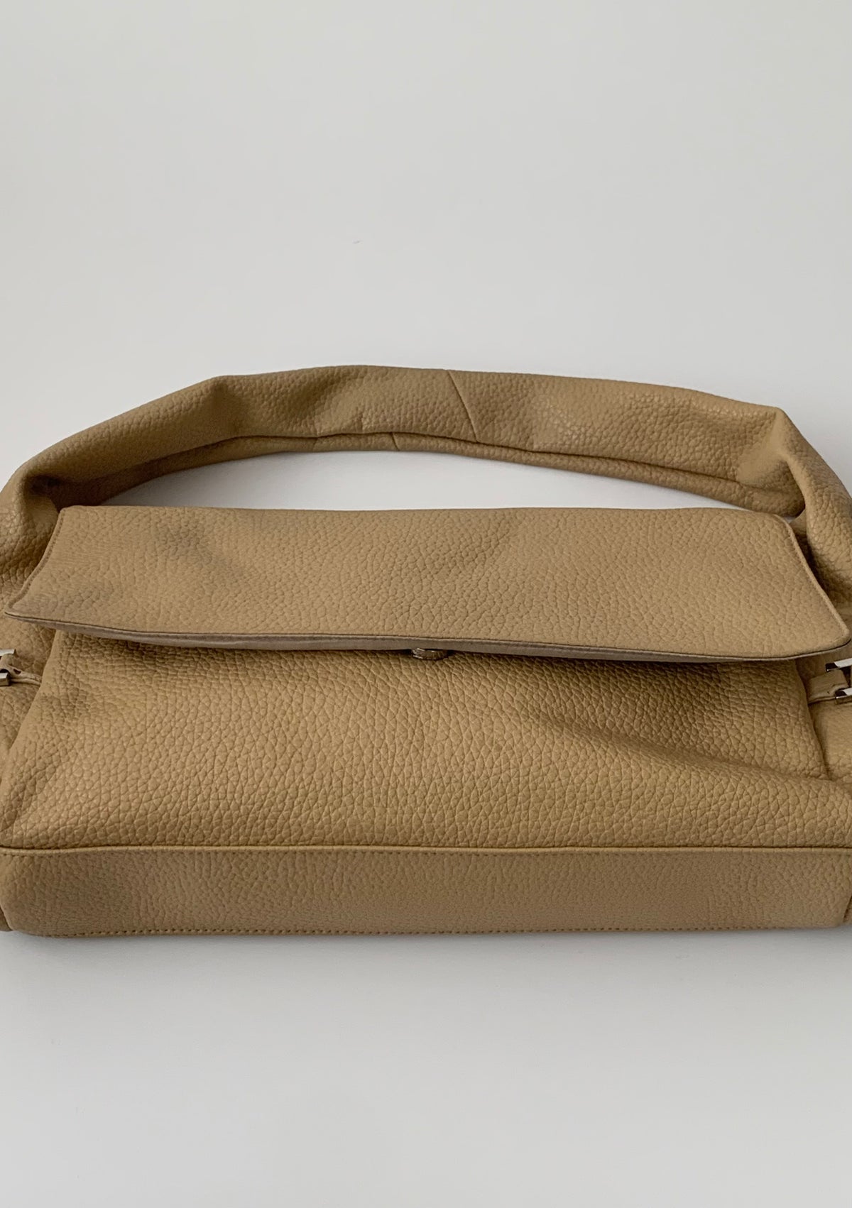 light camel leather bag