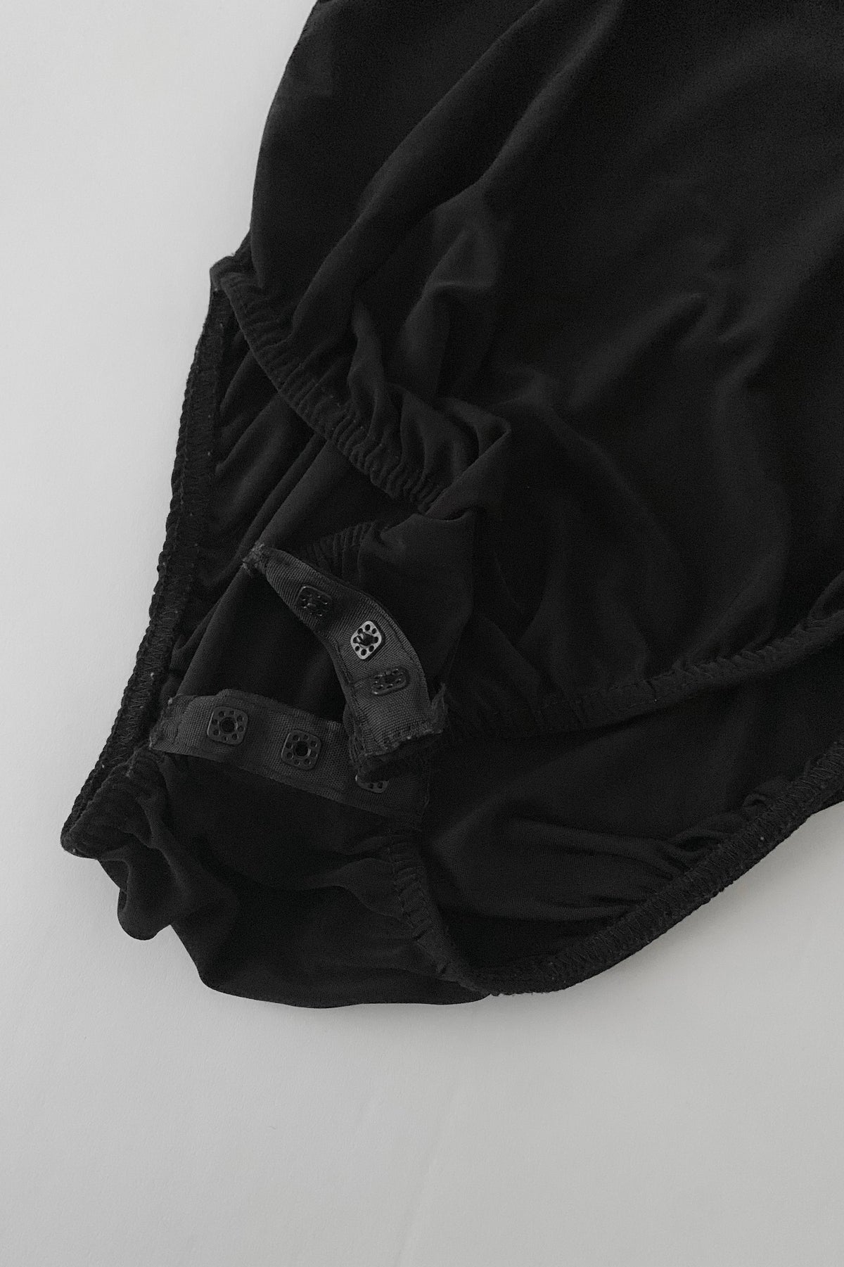 UK black v neck body suit