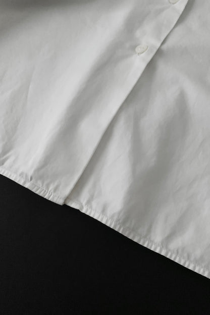 agnes b. white cotton shirt