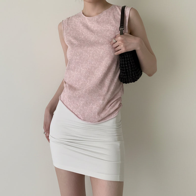 A.P.C. pink paysley tops