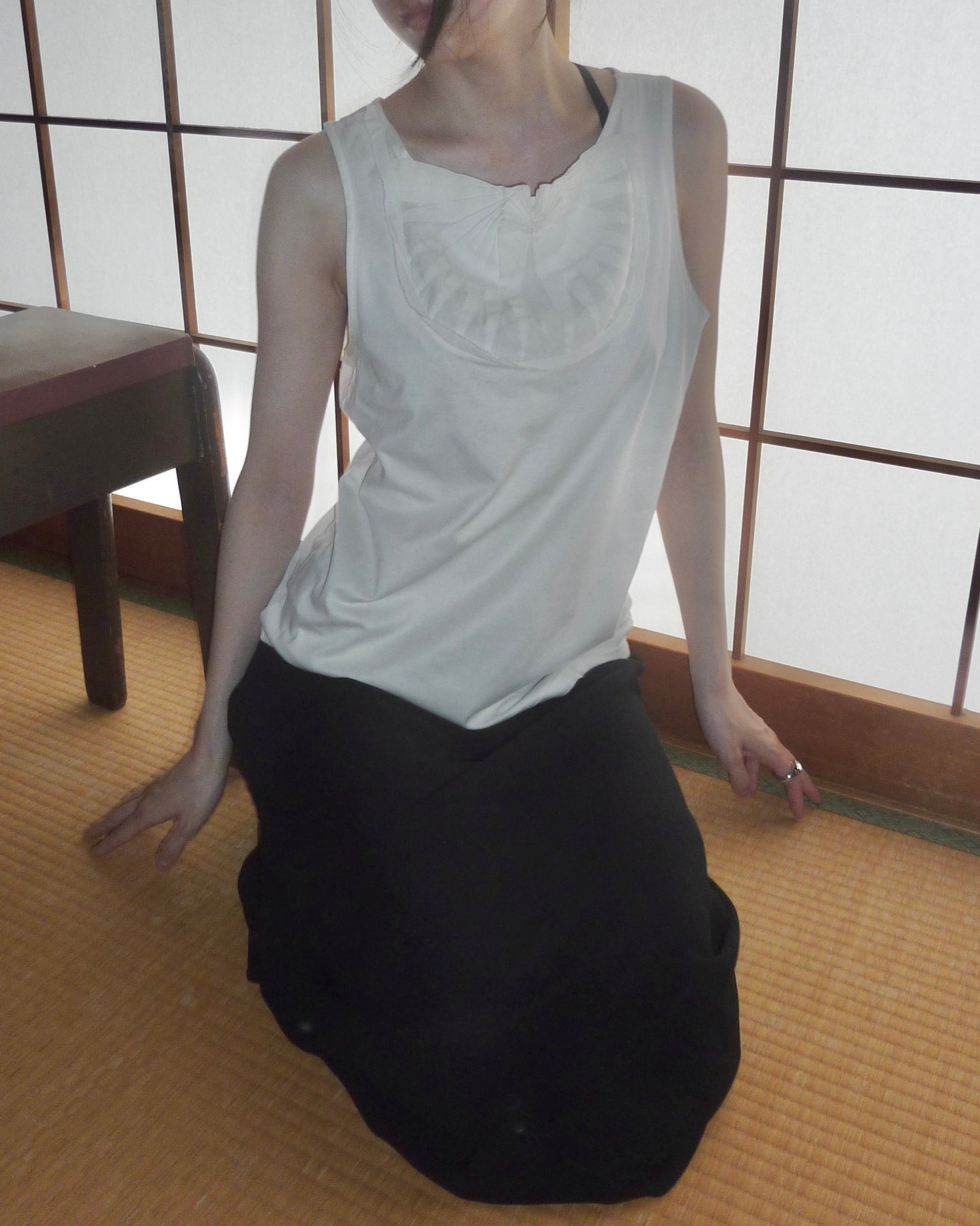 FENDI gather design tops