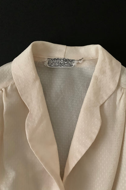 pale beige dot shirt
