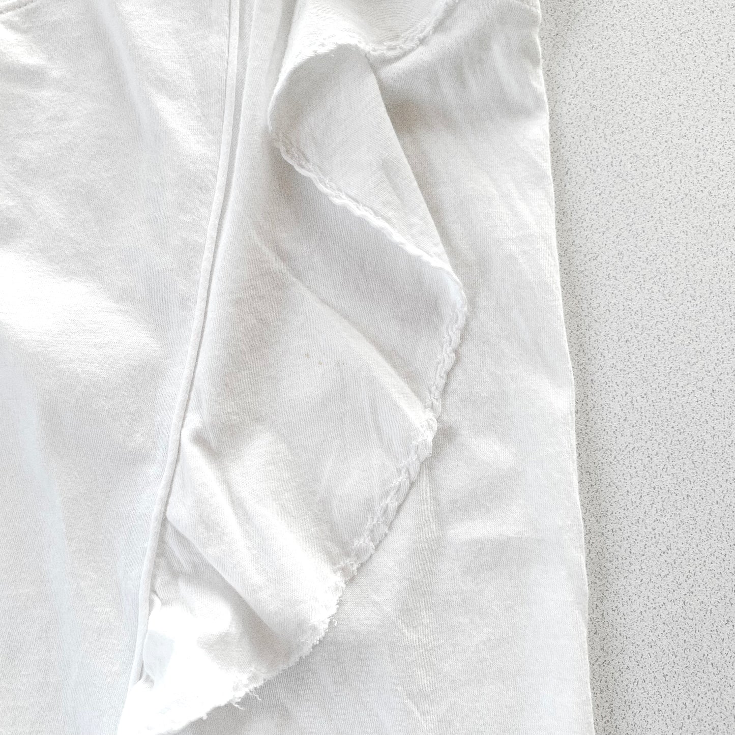 DIESEL white frill tunic