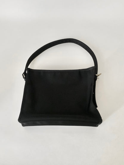 agnes b. black nylon bag