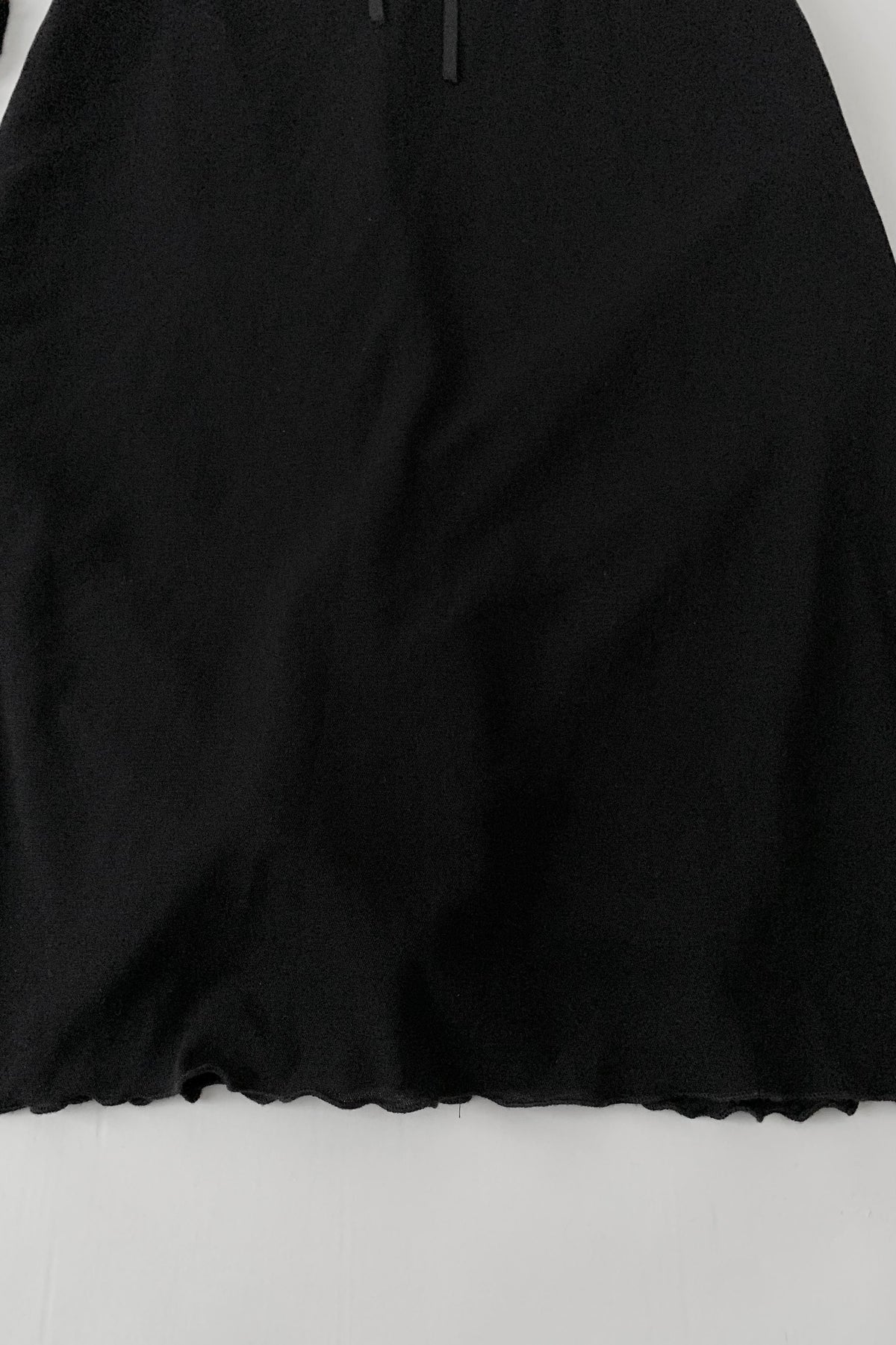 usa black waist ribbon dress