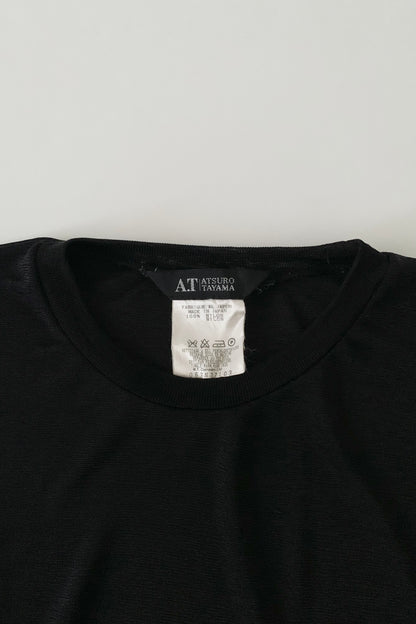 black stretch long sleeves
