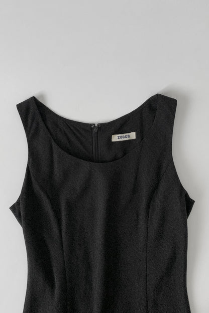 dark gray long dress