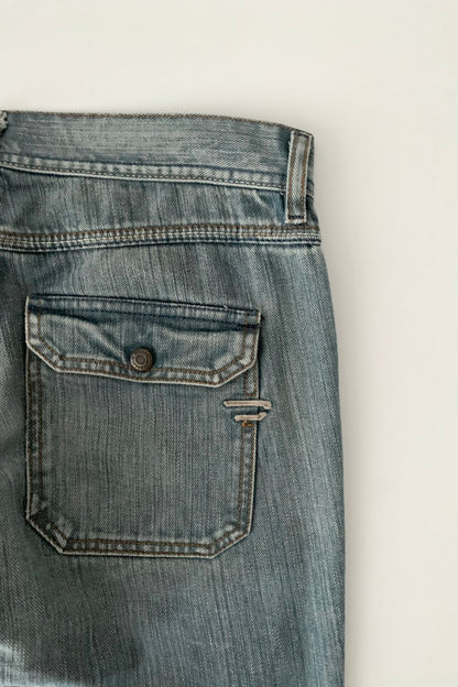 DIESEL light blue denim pants