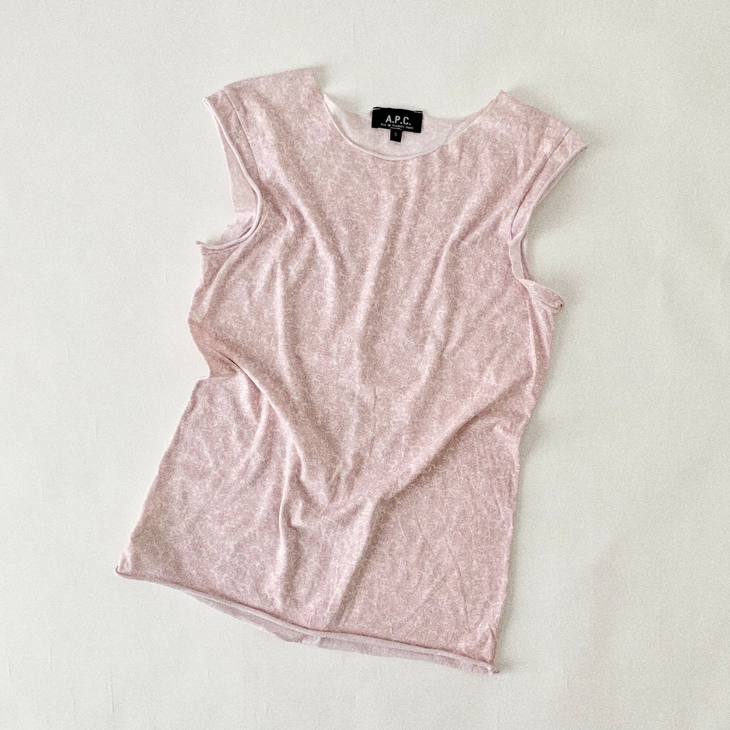 A.P.C. pink paysley tops