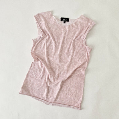 A.P.C. pink paysley tops